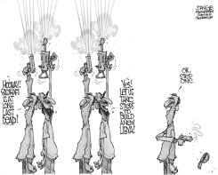 AFTER GADHAFI BW by John Cole