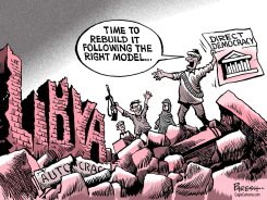 REBUILDING LIBYA  by Paresh Nath