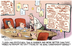 BOWL CHAMPIONSHIP by Rick McKee