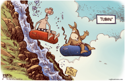 OBAMA POLLS  by Rick McKee