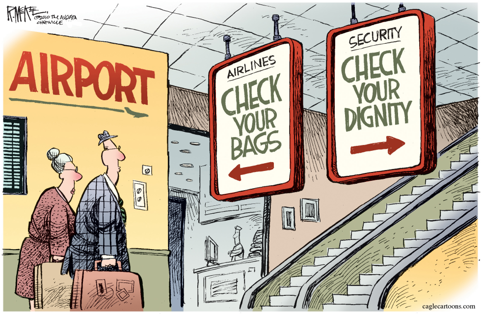  AIRPORT SECURITY  by Rick McKee