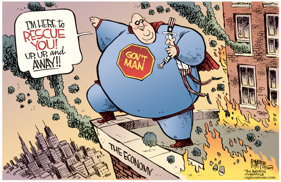  GOVERNMENT MAN by Rick McKee