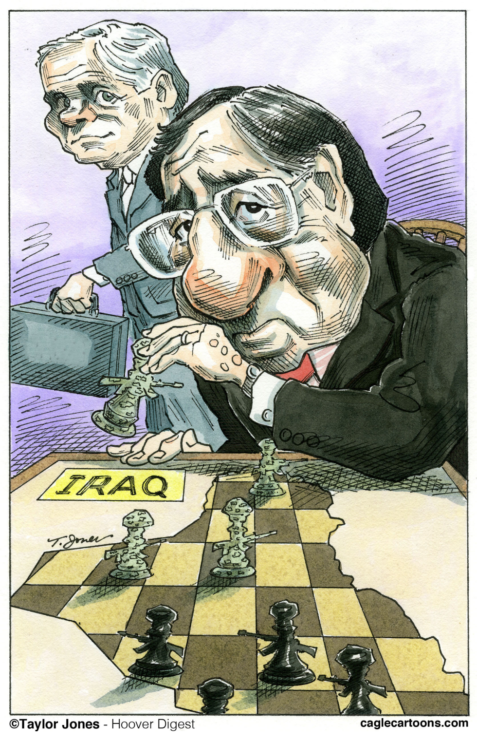 Leon Panetta and Bob Gates