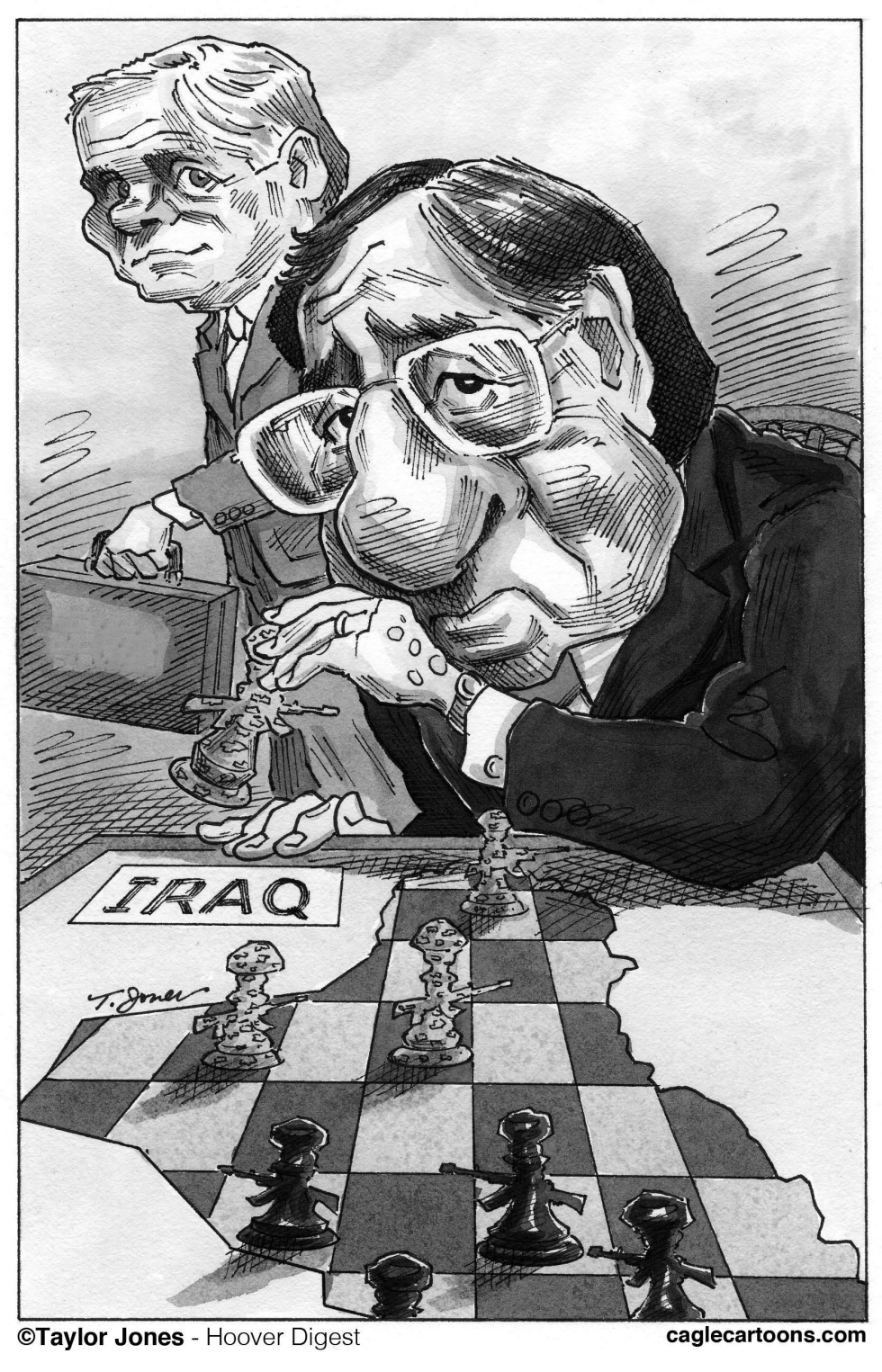 Leon Panetta y Bob Gates