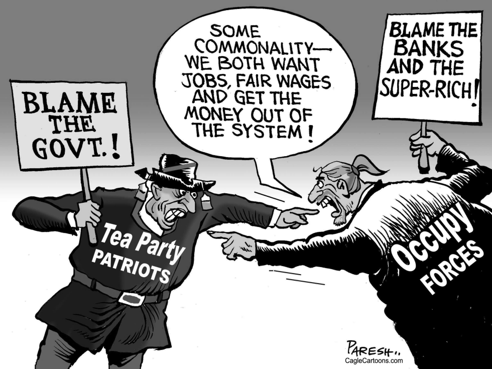 Tea party & Occupy
